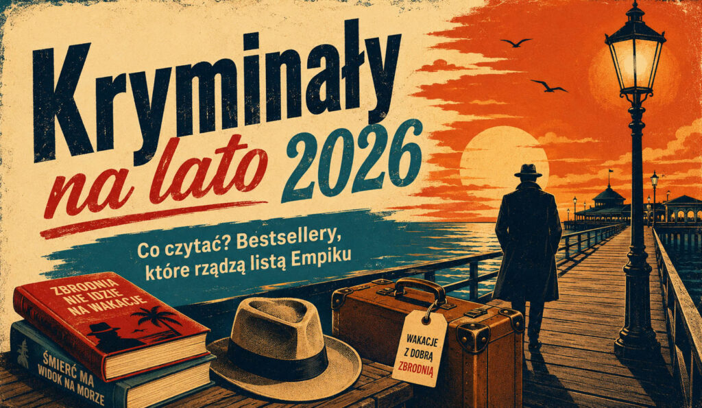 Kryminały na lato 2026 – co czytać? Bestsellery, które rządzą listą Empiku