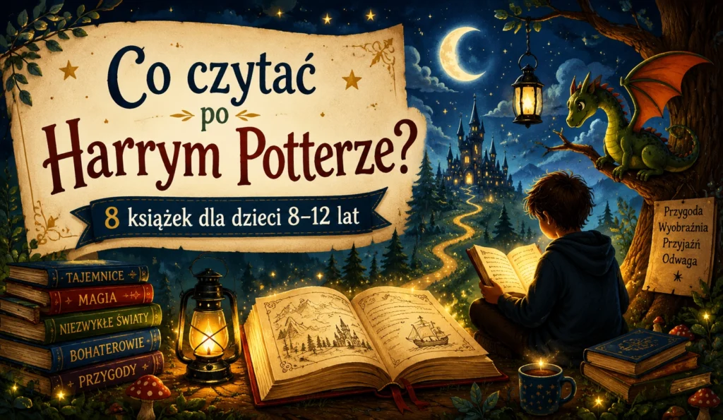 Co czytać po Harrym Potterze? 8 książek dla dzieci 8–12 lat